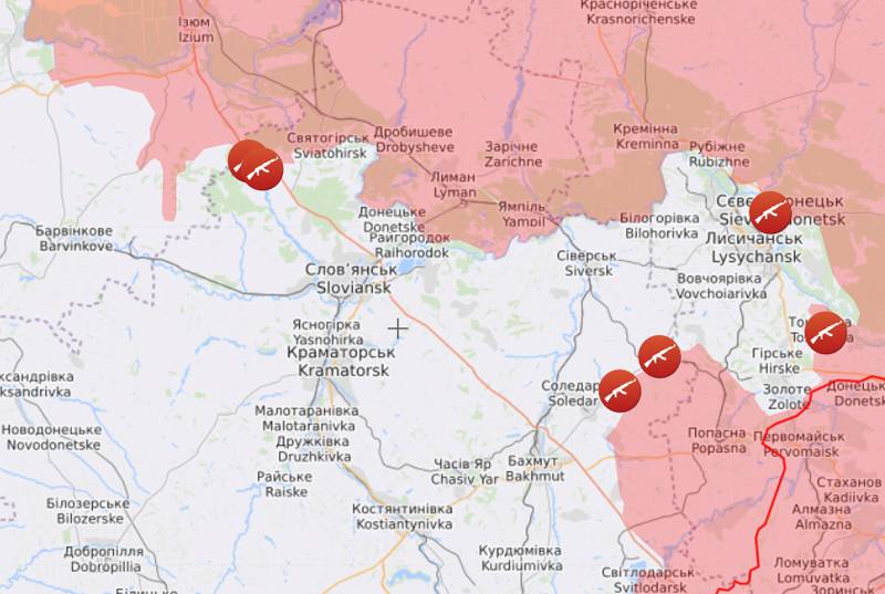«Спасительный рубеж»: противник пытается держаться за линию Барвенково-Славянск, чтобы не попасть в оперативные «клещи»