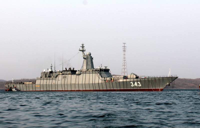 Корвет «Резкий» проекта 20380 вышел в море в рамках прохождения заводских ходовых испытаний