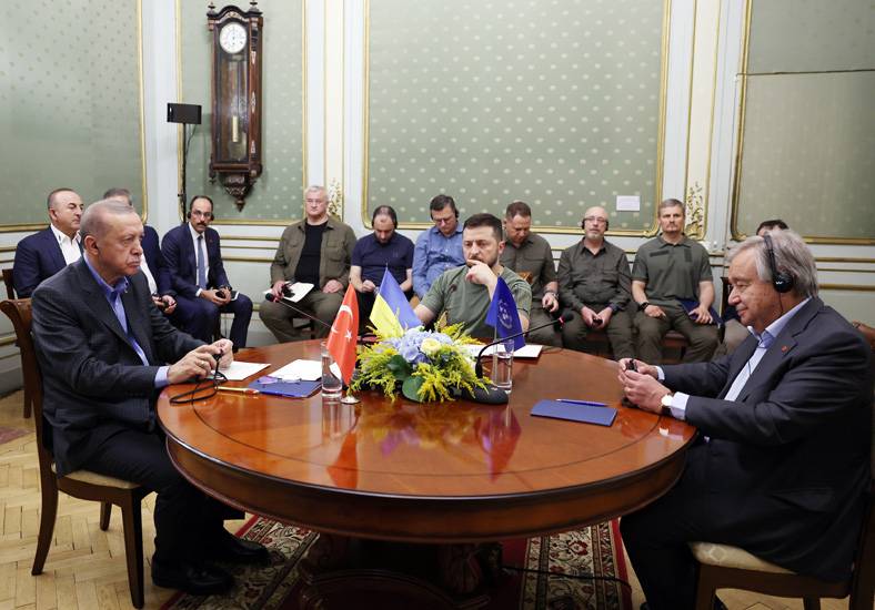 Во Львове прошли переговоры президента Турции Тайипа Эрдогана с Владимиром Зеленским