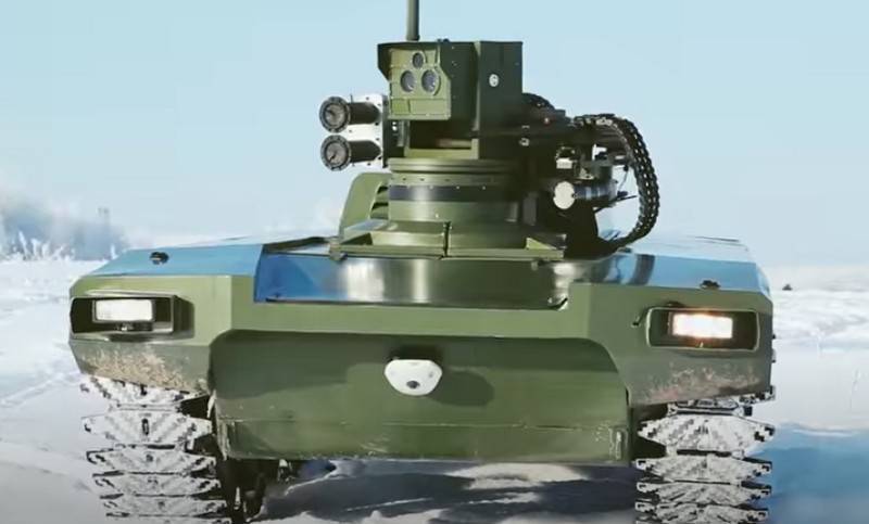 Российский робот «Маркер» получит боевую версию, созданную с учётом опыта боевых действий на Украине
