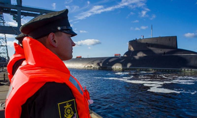 Подводный ракетоносец «Дмитрий Донской» вышел в Баренцево море для обеспечения безопасности испытаний новых АПЛ
