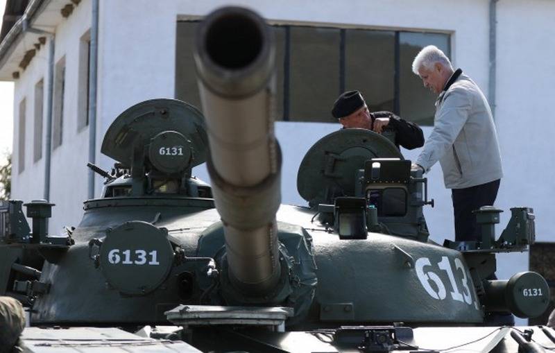 Болгария модернизирует стоящие на вооружении танки Т-72М1 советского производства