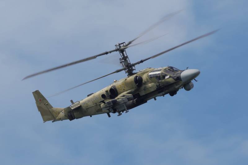 Модернизированный вертолёт Ка-52М получил новые лопасти, разработанные для морской версии Ка-52 «Катран»