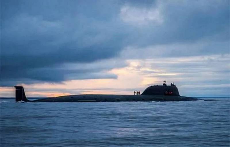 Украинская разведка «обнаружила» российскую многоцелевую АПЛ «Северодвинск» в Средиземном море