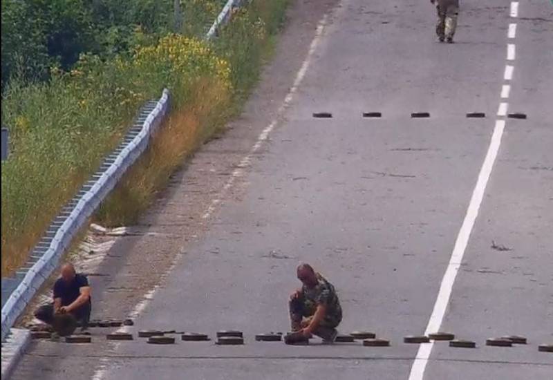 Украина заминировала все дороги и подорвала мосты в районе границы с Белоруссией