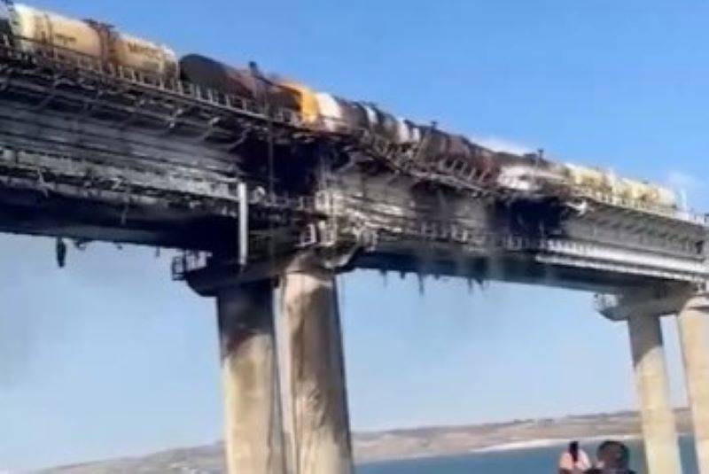 Глава парламента Крыма: Повреждения Крымского моста можно быстро устранить