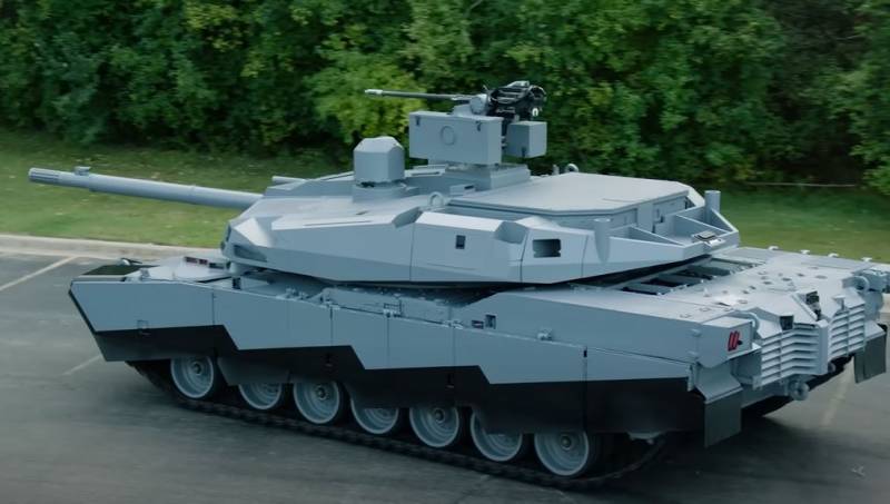 В США представили концепт танка будущего AbramsX с безэкипажной башней