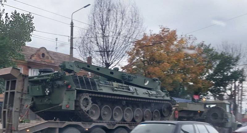 Киев получил первые немецкие бронированные ремонтно-эвакуационные машины Bergepanzer 2