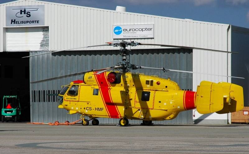 Португалия пополнит вертолётный парк Украины многоцелевыми вертолётами Ка-32А11ВС