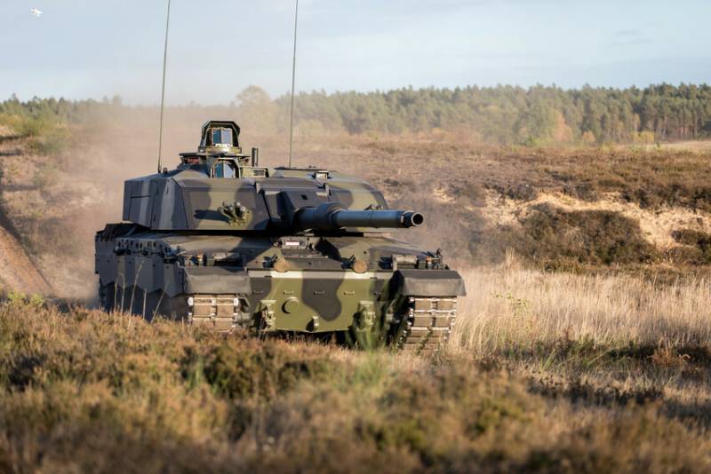 Британия снимает с хранения 60 старых танков Challenger 2 для «операций в Европе»