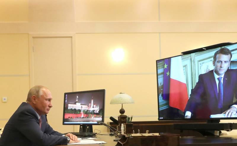 Путин опроверг заявление Макрона о якобы дестабилизирующей роли России на Кавказе