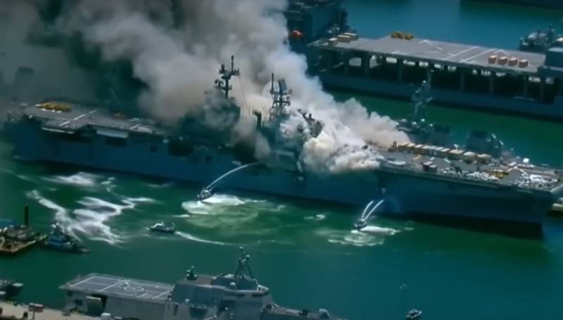 ВМС США опубликовали результаты дисциплинарного производства в отношении членов экипажа уничтоженного пожаром УДК