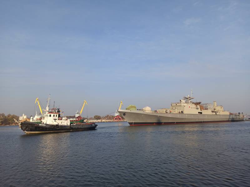 Гендиректор «Янтаря» назвал сроки передачи индийским ВМС первого построенного фрегата проекта 11356