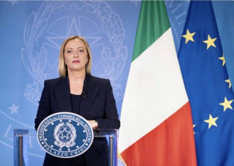 Новый премьер Италии заявила, что поставки оружия Украине продолжатся
