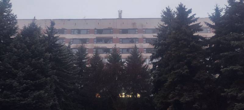 Противник нанёс удар по Горловке: под огнём - завод «Стирол», гостиница «Родина» и частный сектор