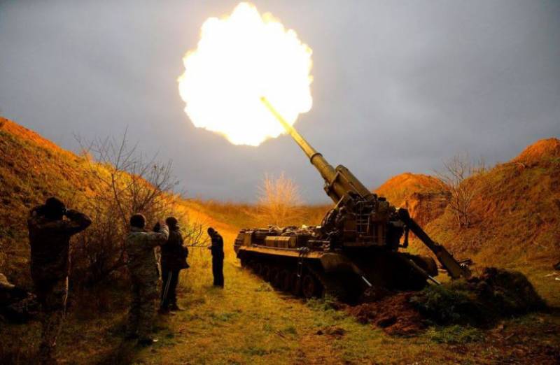 Украинские подразделения под Кременной устроили артиллерийскую перестрелку друг с другом