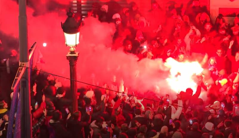 После футбольного полуфинала Марокко – Франция по Европе прокатилась волна беспорядков