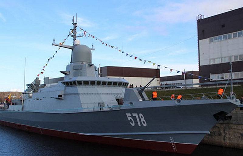 Малый ракетный корабль «Буря» провёл проверку вооружений в рамках проходящих на Балтике госиспытаний