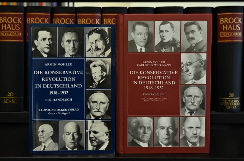 Фундаментальная монография Армина Молера "Консервативная революция в Германии"