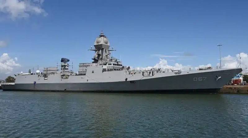 Новейший эсминец D67 Mormugao проекта 15В официально вошёл в боевой состав индийского флота