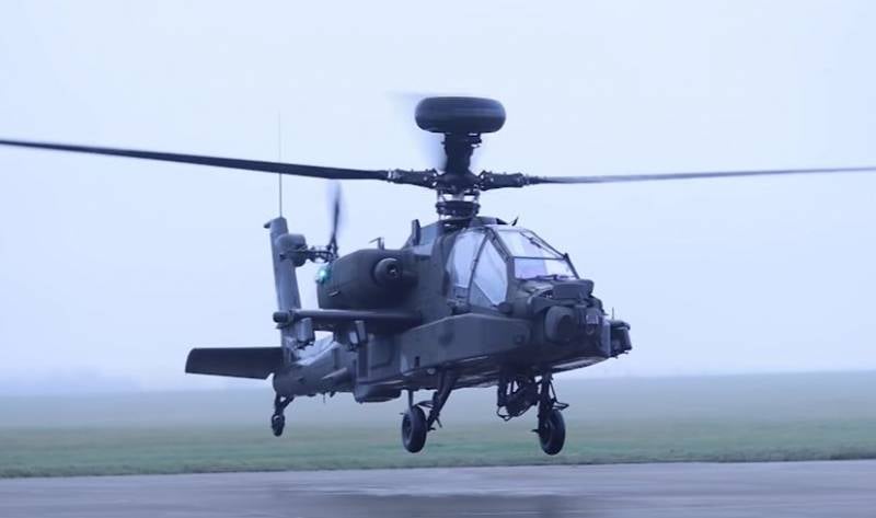 Британская пресса: Лондон планирует поставить Киеву ударные вертолеты Apache с ракетами Hellfire