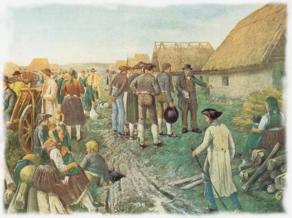Немецкие колонисты в начале XIX века
