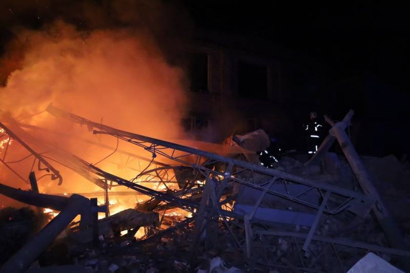 Дроны «Герань-2» в ночное время суток поразили объекты противника в Киеве и Днепропетровске