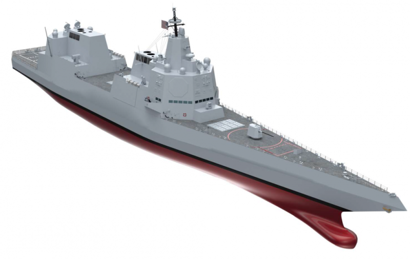 Аналитик RAND Corporation назвал главные преимущества перспективного эсминца нового поколения DDG(X) ВМС США
