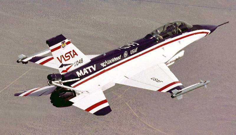 ВВС США провели лётные испытания F-16 с использованием системы искусственного интеллекта VISTA