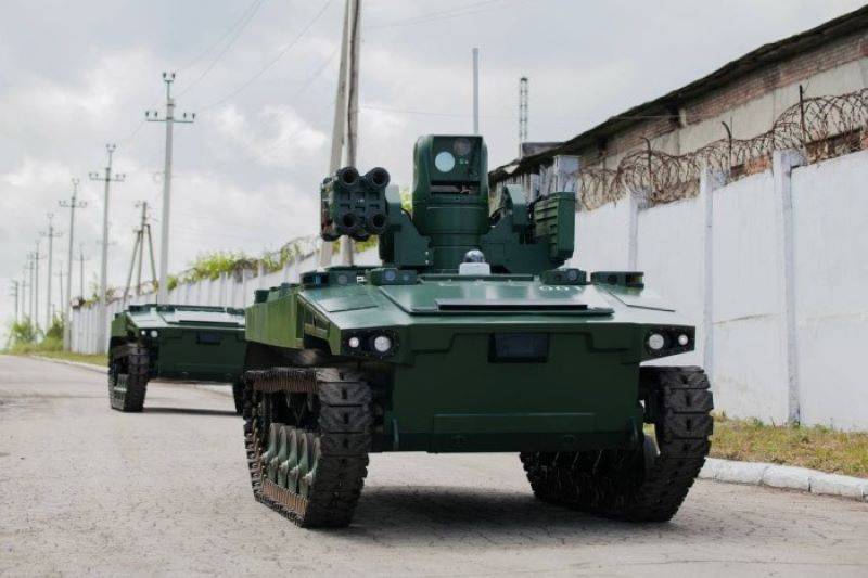 Рогозин: Боевой робот «Маркер» способен уничтожать танки Leopard 2 и M1 Abrams
