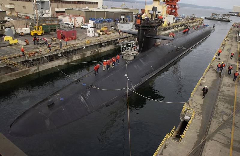 ВМС США приступили к работам по укреплению доков для подводных лодок в Пьюджет-Саунд