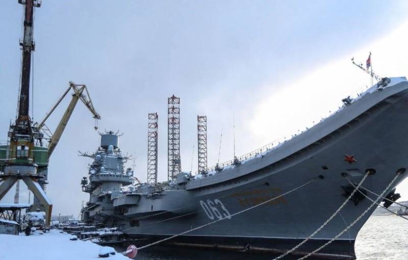 Глава ОСК сообщил о завершении операции по выводу ТАВКР «Адмирал Кузнецов» из сухого дока
