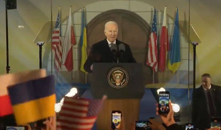 Джо Байден обратился к российскому народу заявив, что США и НАТО не намерены уничтожать Россию