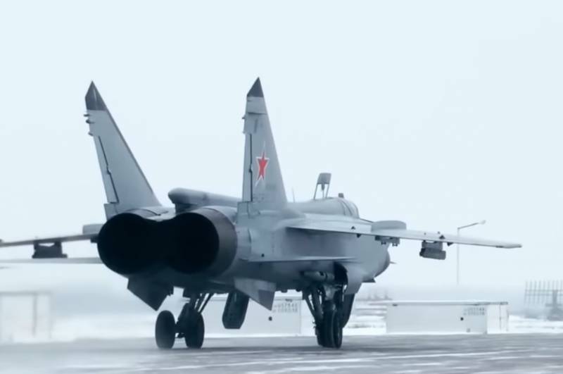 СМИ Украины: Россия имитирует взлёты МиГ-31К с гиперзвуковыми ракетами «Кинжал» с белорусских аэродромов