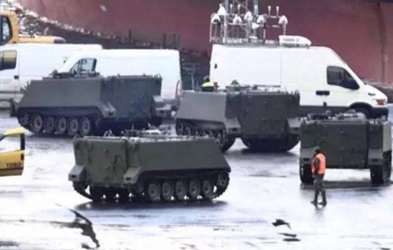 Украинские СМИ: В Испании началась погрузка БТР М-113 для отправки ВСУ