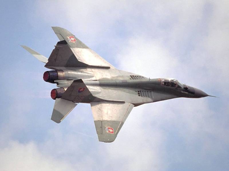 Словакия передала Украине первые 4 истребителя МиГ-29 из обещанной партии