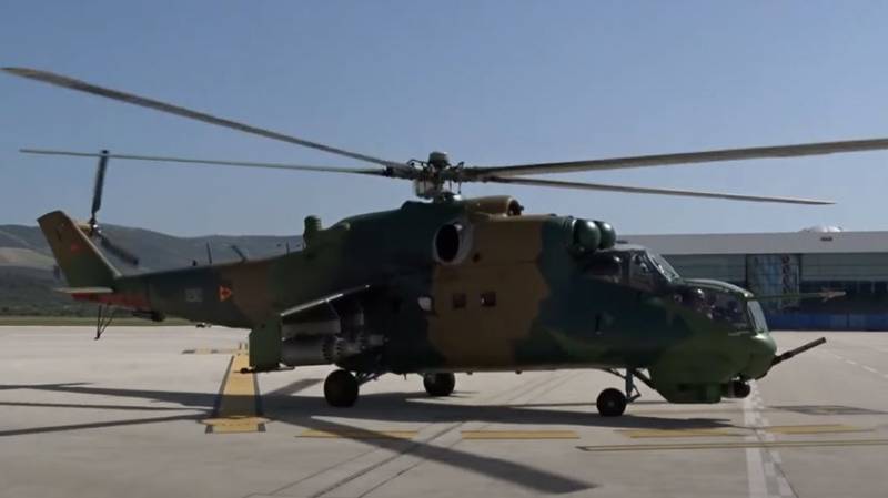 Министр обороны Северной Македонии сообщила о согласовании передачи Украине ударных вертолётов Ми-24