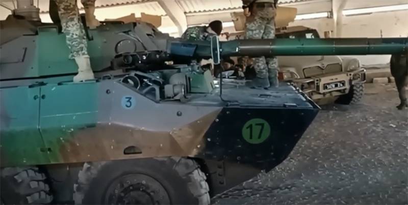 Французские колесные танки AMX-10RC уже находятся вблизи линии боевого соприкосновения