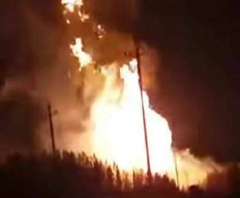 Глава Пелымского округа назвал причину пожара на газопроводе в Свердловской области