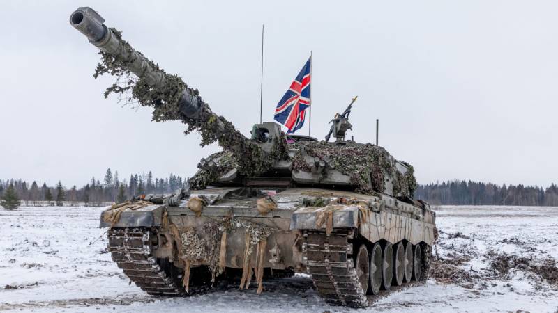 Британское Минобороны призвало украинских танкистов не допустить попадания ОБТ Challenger 2 в руки российских военных