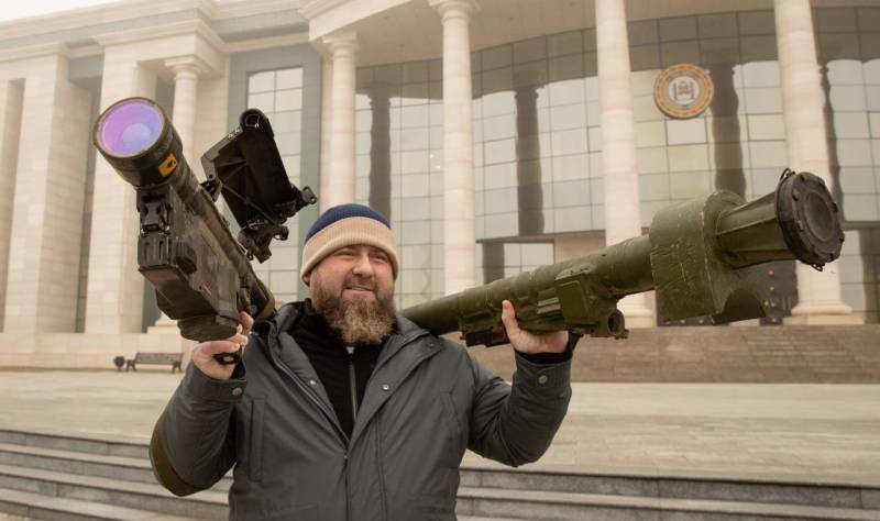 Глава Чечни показал трофейные ПЗРК, включая Stinger американского производства