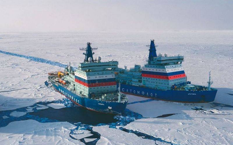 Названы сроки закладки пятого и шестого серийный атомных ледоколов проекта 22220 типа «Арктика»