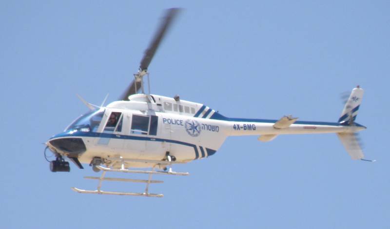 В северо-западной части Израиля разбился вертолет