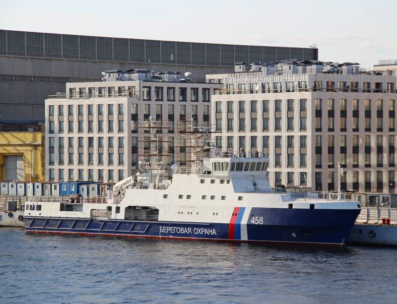 В Санкт-Петербурге спущен на воду девятый патрульный корабль проекта 22120 для Пограничной службы