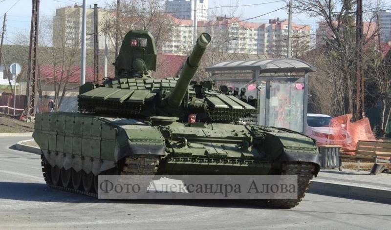 Модернизированный Т-72Б3 образца 2022 года