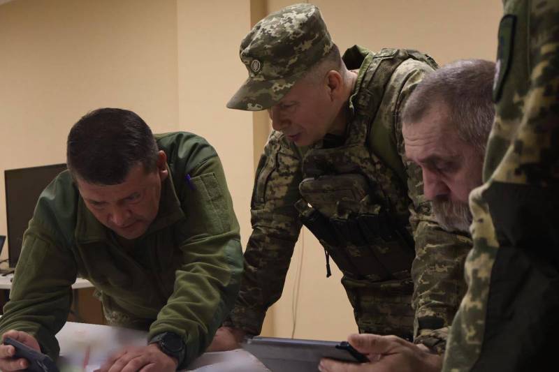 Командующий СВ ВСУ Сырский представит Зеленскому новый план контрнаступления на Бахмутском направлении