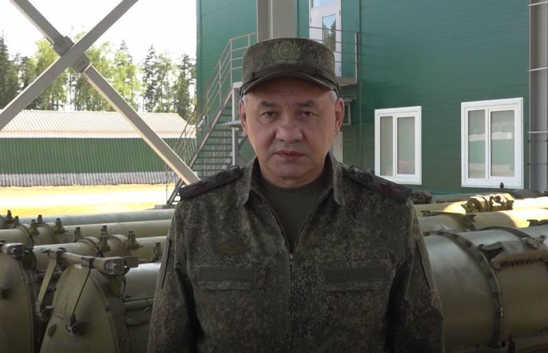 Сергей Шойгу сообщил об отражении очередной попытки прорыва ВСУ на Запорожском направлении
