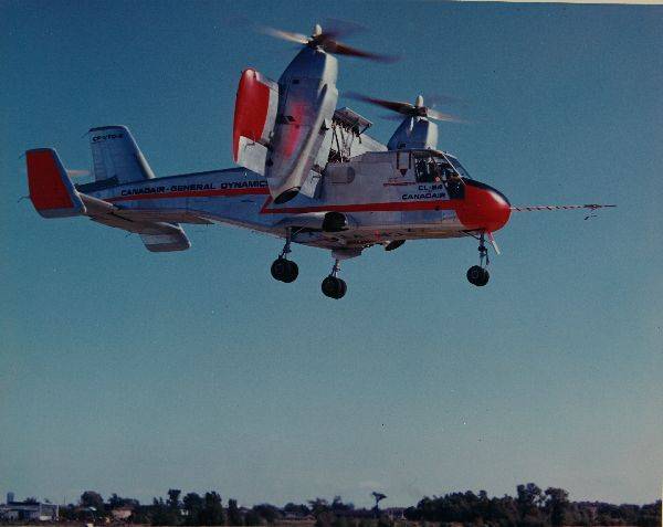 Canadair CL-84 Dynavert. Концепция идеального самолёта