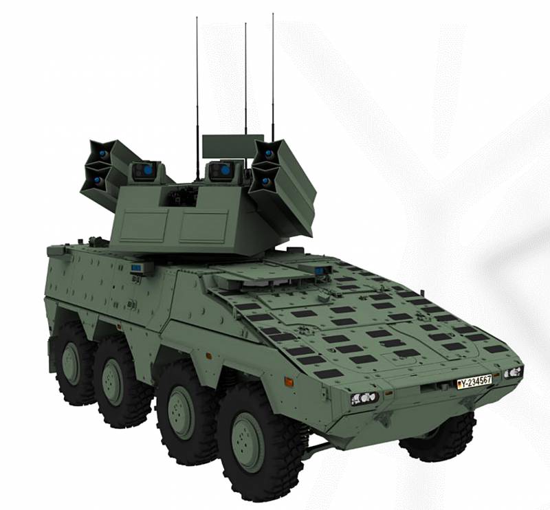 Германия продолжает разработку системы ПВО LVS NNbS