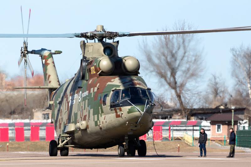 Вертолет Ми-26Т2В дошел до серии и боевого применения
